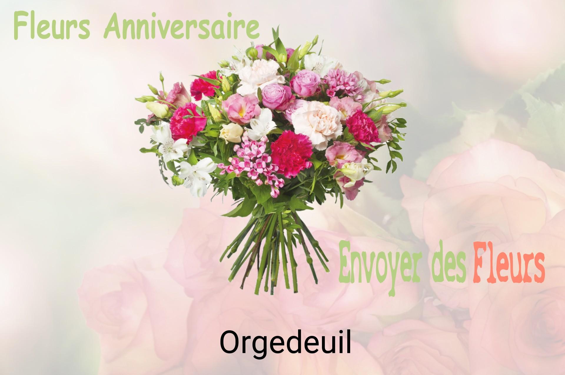 Bouquet de fleurs d’anniversaire livré à Orgedeuil